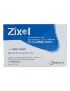 Zixol Gocce Oculari Trattamento Occhi Secchi  8 ml